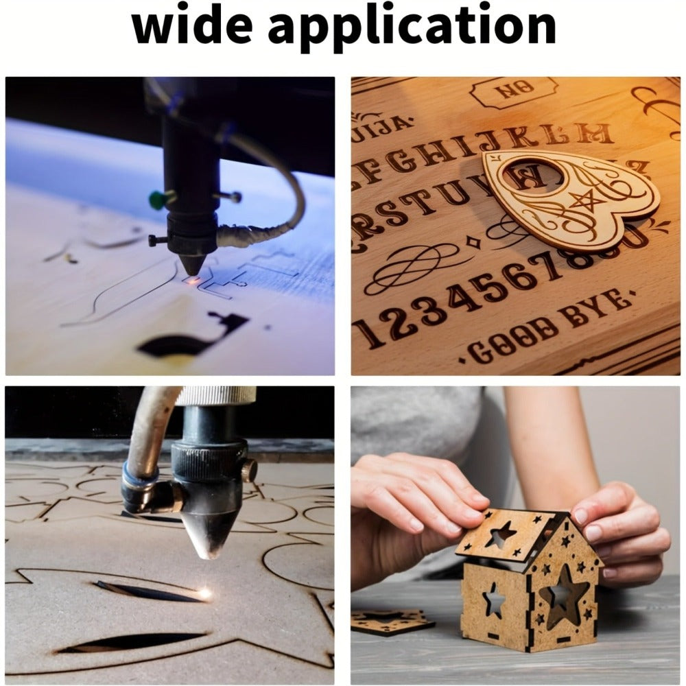 15 piezas de láminas de contrachapado de tilo TOCOME - Veta de madera natural, aptas para grabado láser, corte CNC, tallado de madera | Paneles de alta resistencia sin acabar con superficie lisa | Aptas para manualidades DIY, creación de maquetas, aficion