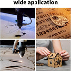 15 piezas de láminas de contrachapado de tilo TOCOME - Veta de madera natural, aptas para grabado láser, corte CNC, tallado de madera | Paneles de alta resistencia sin acabar con superficie lisa | Aptas para manualidades DIY, creación de maquetas, aficion