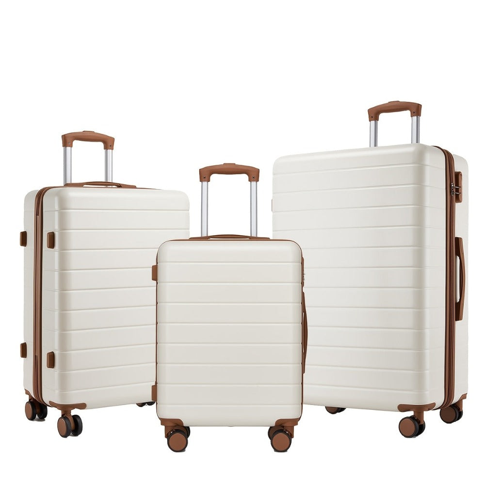 Maleta Rígida Expandible Kono, 20/24/28 Pulgadas PC+ABS, Equipaje de Viaje Ligero con Ruedas Giratorias y Cerradura TSA, Disponible en Múltiples Colores
