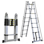 Escalera plegable para limpieza, almacenaje y bricolaje | Acero Inoxidable y Plegable