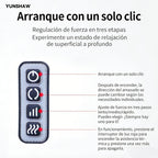 YUNSHAW Masajeador de Cuello con Calor, Masajeador Shiatsu para Cuello, Espalda, Hombro, Pie y Pierna, Masajeador de Amasamiento 3D Profundo para Casa, Oficina y Coche, Regalo Cómodo para Mamá/Papá/Mujeres/Hombres