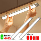 Luz LED recargable con sensor 2 piezas inalámbrico | Armario cocina escalera y dormitorio