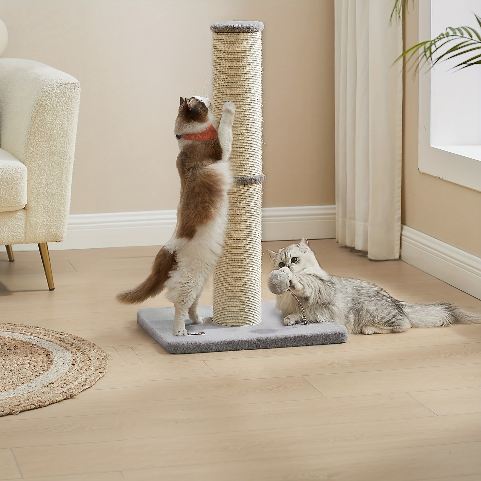 Rascador para gatos 85 cm | Juego y cuidado de las uñas
