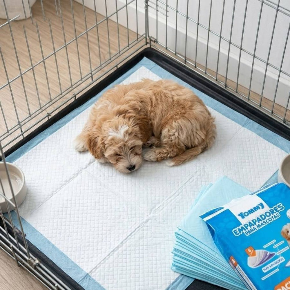 80 unidades de Empapadores para Mascotas | Empapadores para Entrenamiento de Perros y Cachorros | Absorción Rápida | Diseño Antifugas | Adecuados para Entrenamiento en Interiores o Uso en Exteriores | Tamaños: 40×50CM, 60×60CM, 60×90CM | Adecuados para Ma