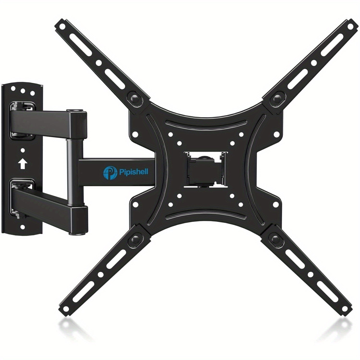 Soporte de pared para TV ajustable de 22KG con soporte de pantalla giratorio y inclinable, máximo VESA 400X400, adecuado para TVs y monitores de 14-55 pulgadas (modelo NS-117B-2)