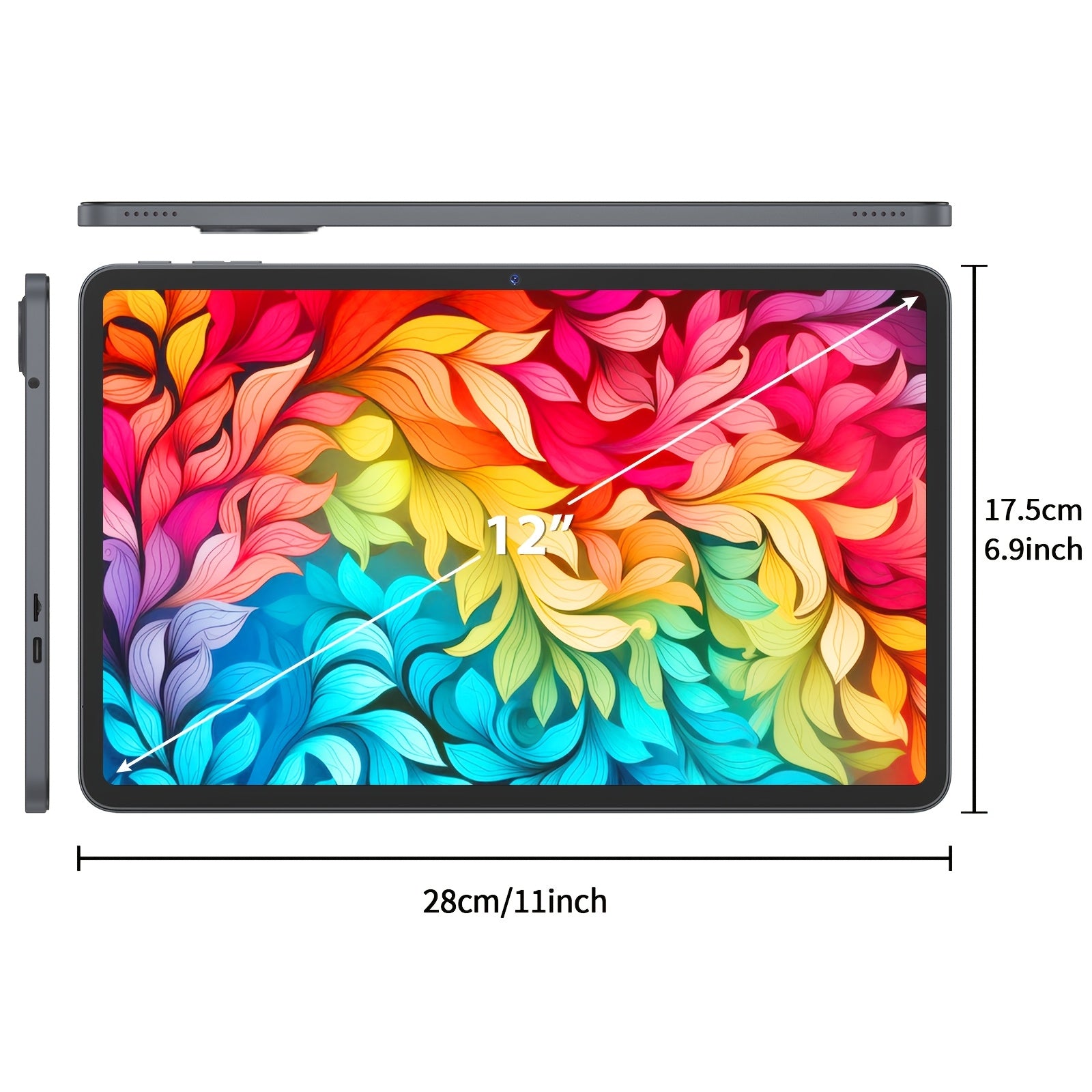 Tablet Android con pantalla táctil | Estudio, trabajo y entretenimiento