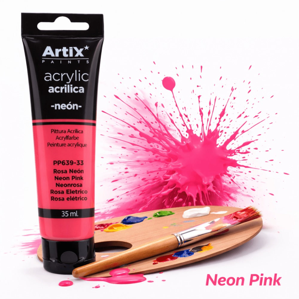 1x Pintura Acrílica 35ml, Colores Surtidos
