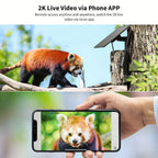 Paquete de 2 cámaras de rastro inteligentes celulares 4G LTE / Paquete de 1 cámara 4G, con transmisión en vivo 2K, tarjeta SIM incorporada, acceso remoto por aplicación, reproducción de grabación, activación por movimiento y tiempo de disparo de 0.2S, vis