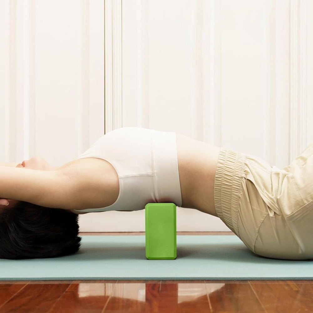 4pc - Bloque de yoga de alta densidad - ladrillo de soporte sólido de yoga negro / Rosa / verde / morado / negro, ladrillo de yoga universal para hombres y mujeres, ladrillo de yoga ligero de 500g, adecuado para fitness, baile, estiramiento, peso ligero,