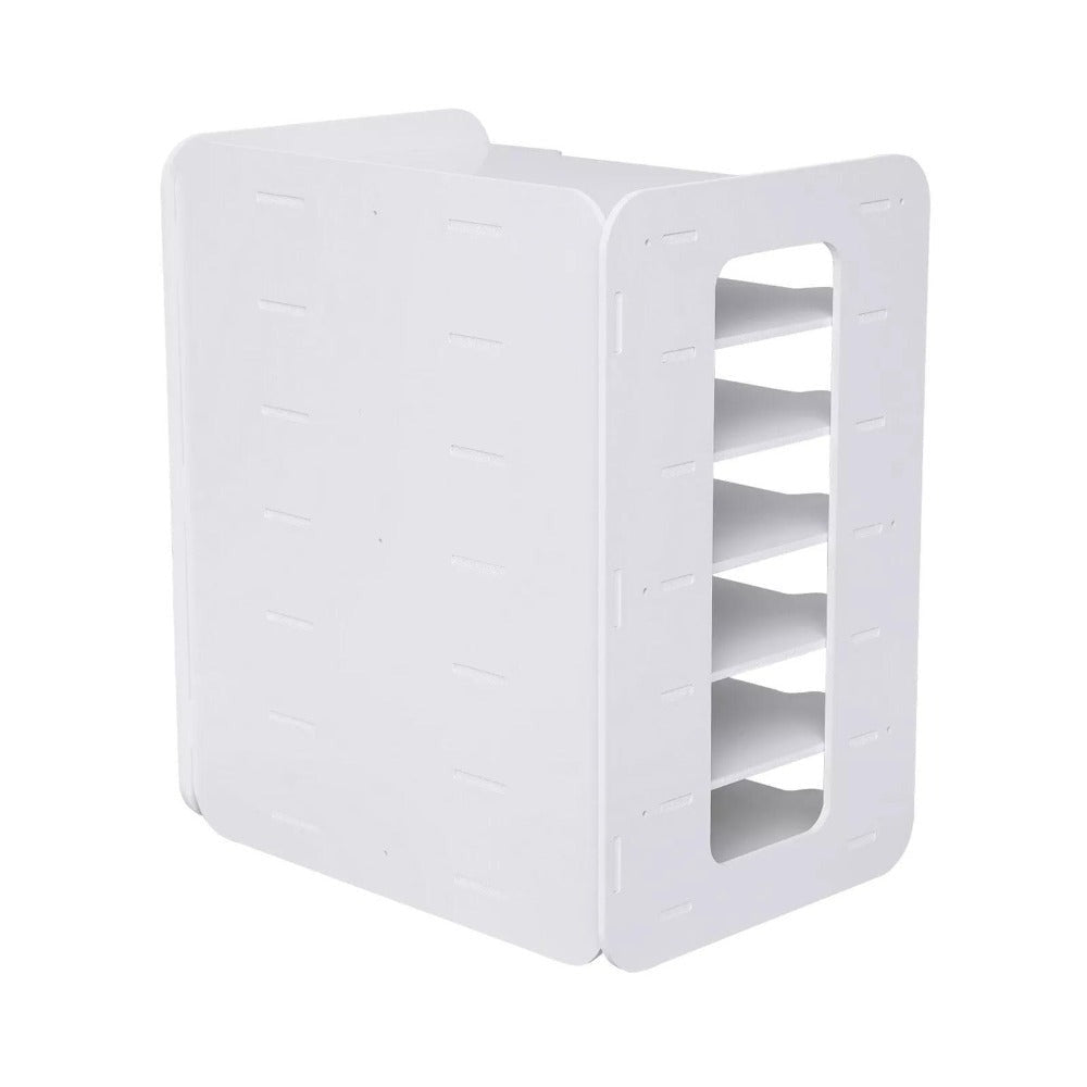 Organizador de Papel de Oficina para Escritorio, Soporte para Archivos de Escritorio, Bandeja para Cartas y Soporte para Papel A4, Hojas para Documentos para la Oficina en Casa, 33.99 X 24.99 X 38.99 cm