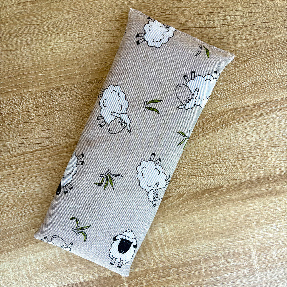 Bolsitas de semillas para microondas, 30 x 13 cm, multiusos, terapia de frío y calor para aliviar dolores musculares, menstruales y de cuello. Aptas para microondas y congelador. Hecho a mano. Terapia de frío y calor. Alivia calambres, cólicos y migrañas.