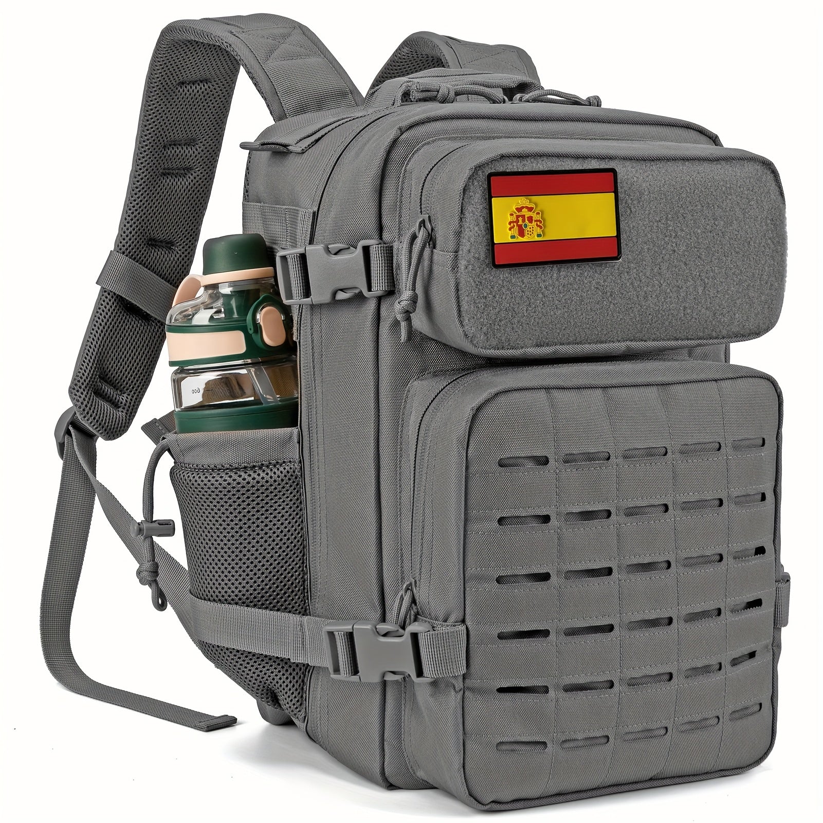 Mochila Táctica de 25L para Mujer, Mochila de Senderismo para Exteriores, Soporte para Botella de Agua - Ideal para Senderismo de 3 Días, Trekking, Camping, Deportes al Aire Libre, Regalo de Cumpleaños