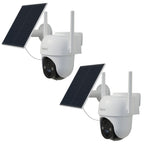 Cámara de seguridad | Laxihub Cámara de Seguridad Inalámbrica con Panel Solar, Cámara Exterior FHD con Visión Nocturna a Color, 3MP 1296P de Alta