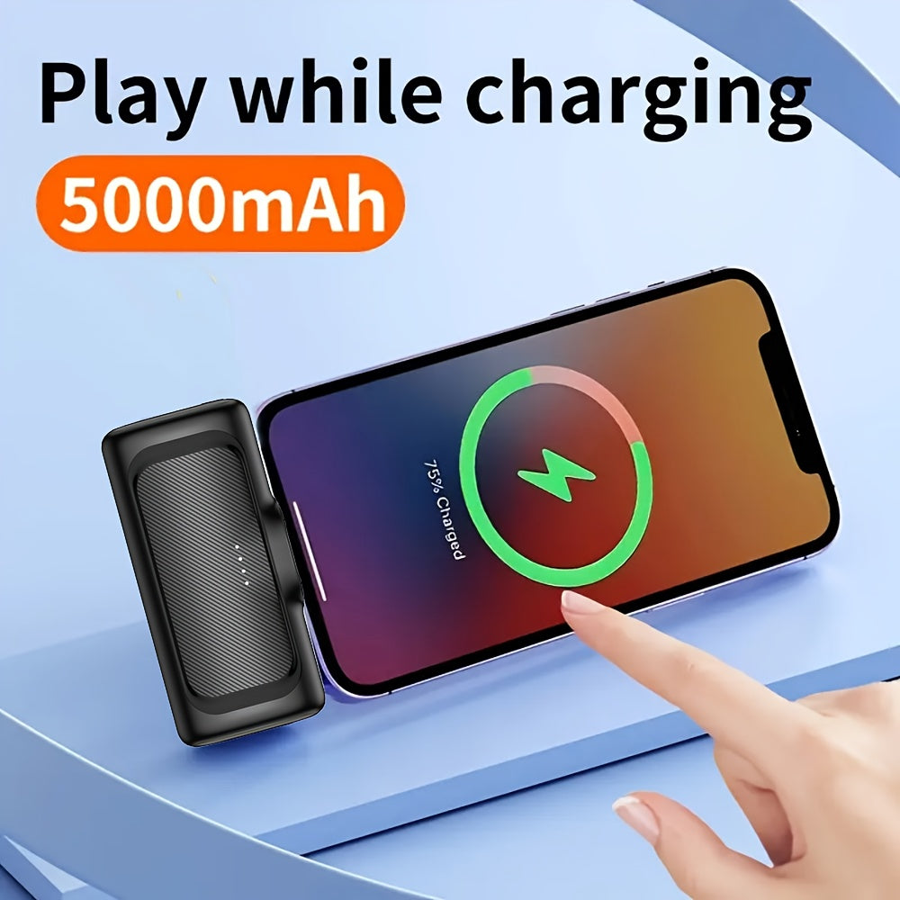 Power bank para carga durante viajes y uso diario | 5000mAh y 22.5W