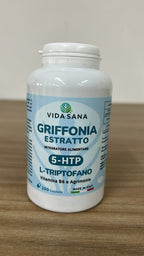 Integrador con Griffonia, 5-HTP, L-Triptófano y Vitamina B6 - Hecho en Italia - Entrega Rápida desde Almacén Local