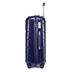Juego de 3 maletas de carcasa rígida color azul marino, maleta de viaje con 4 ruedas, candado TSA y cremalleras YKK, maleta con ruedas de polipropileno, azul oscuro, maleta ligera de polipropileno de 4 ruedas con carcasa rígida y candado TSA, regalo de re