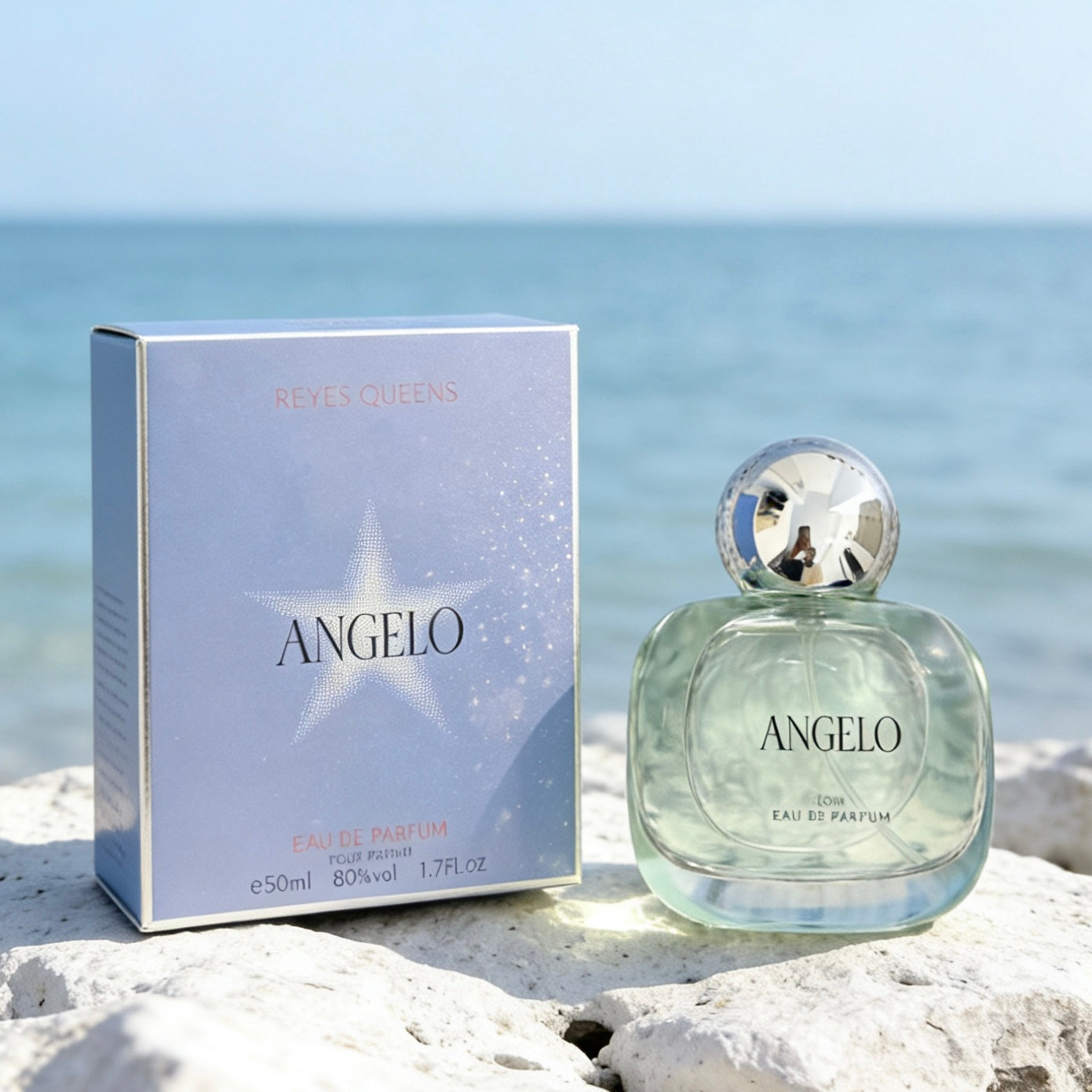 Perfume Angelo Mujer - Eau de Parfum | Duración Extrema | Huele a Azúcar, Elegancia y Luz 【Fragancia de Ensueño】 Notas de Praliné, Vainilla y Pachulí | Esencia Fresca y Alegre para Mujer | ¡Regalo Perfecto!