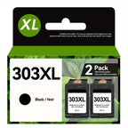 Cartuchos de tinta 303XL para HP 303Xl de alto rendimiento, compatibles con HP 7220e 7224e 7920e 7924e Envy Photo 6220 6230 6232 6234 7130 7234 7830 Tango X, Negro y Tricolor, Multipack