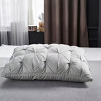 Almohadas de Lujo 74*48 Calidad de Hotel, Soporte Cervical para Sueño Profundo, Núcleo de Almohada Alto para Todas las Estaciones, Diseño Moderno de Almohada | Textura Suave en la Parte Superior, Almohada para Dormir, Almohada Cervical, Lavable a Máquina,