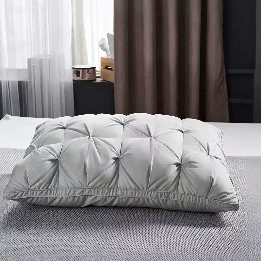 Almohadas de Lujo 74*48 Calidad de Hotel, Soporte Cervical para Sueño Profundo, Núcleo de Almohada Alto para Todas las Estaciones, Diseño Moderno de Almohada | Textura Suave en la Parte Superior, Almohada para Dormir, Almohada Cervical, Lavable a Máquina,