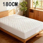 Protector De Colchón, Funda De Colchón Grande De Varios Tamaños, Impermeable, Transpirable, Suave, Impresa, Lavable A Máquina, Blanco