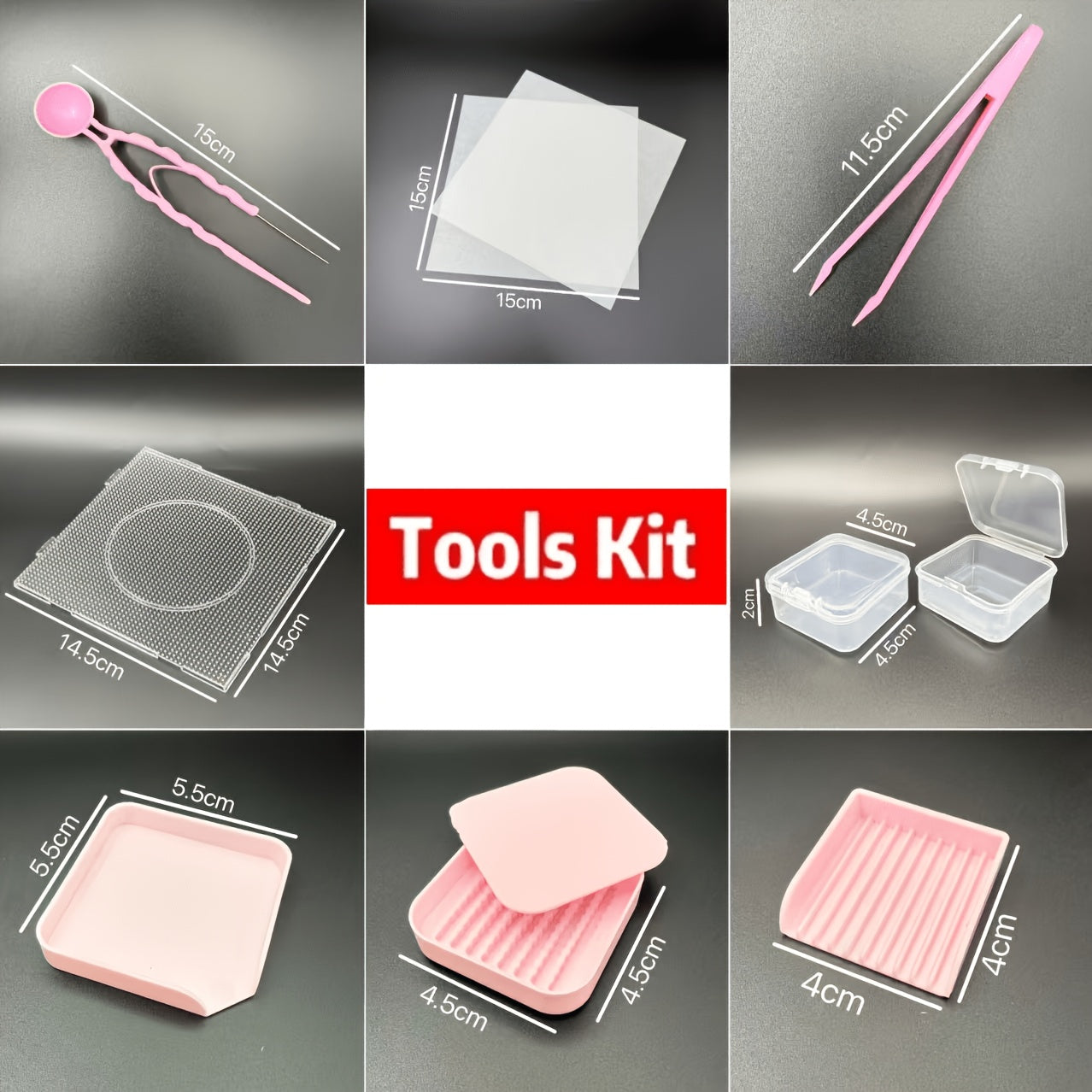 40000 cuentas de 2.6 mm para abalorios, kit combinado de 4 piezas para fundir cuentas con múltiples herramientas. Fabricación de joyas DIY, regalos festivos, kit para hacer joyas de cuentas, decoraciones festivas DIY, suministros para manualidades creativ