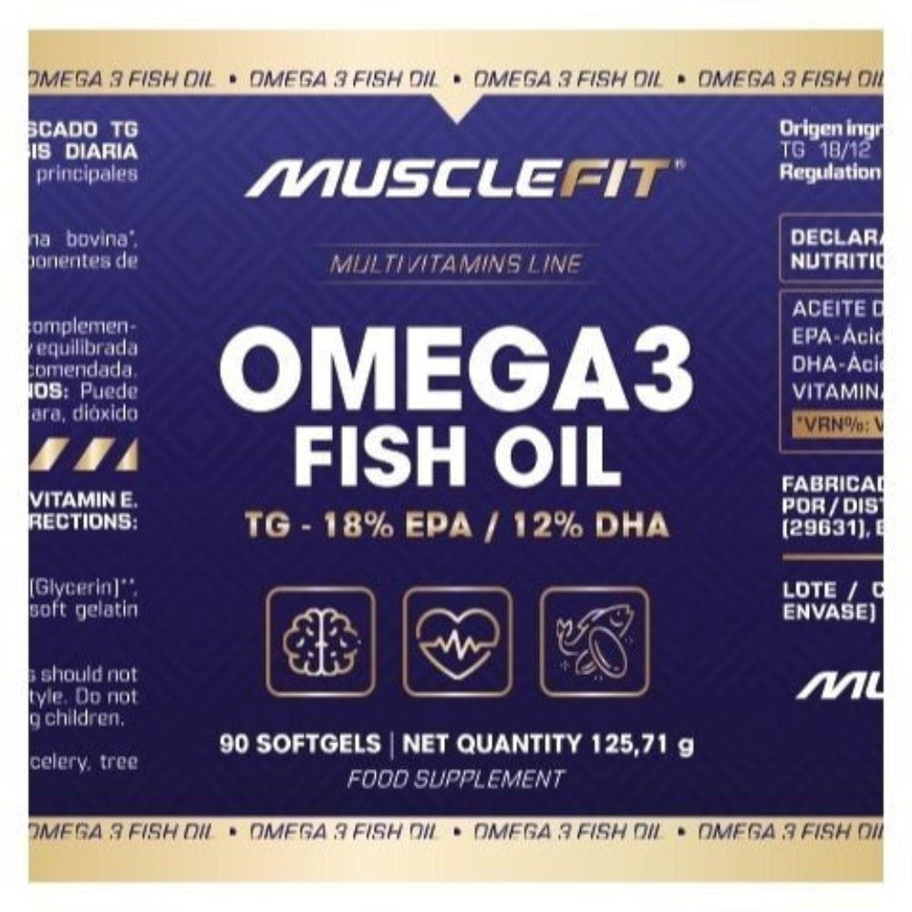 Pack Multivitaminas 60 cáps + Omega 3 90 cáps - MUSCLEFIT