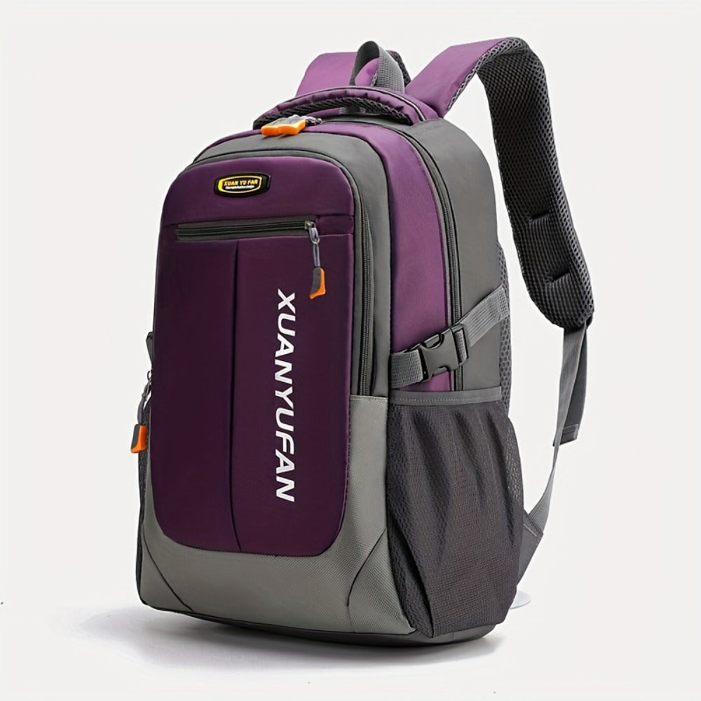 Mochila de viaje casual para hombre con gran capacidad XUANYUFAN, con correas ajustables - Tejido de Oxford duradero, cierre con cremallera, forro de poliéster, ideal para uso al aire libre y deportivo, mochila deportiva | Mochila de estilo casual | Mochi