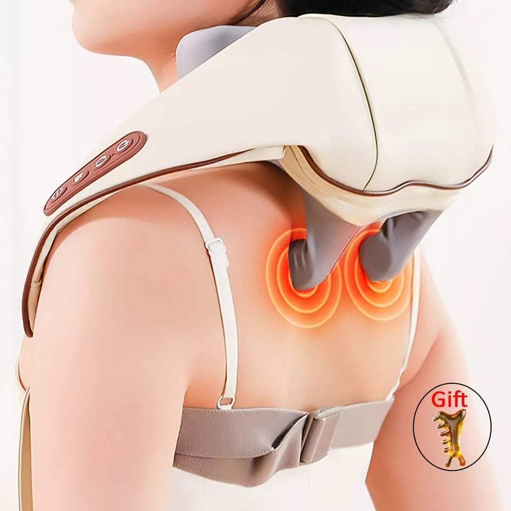 Masajeador de cuello con calor | Cuello, espalda y relajación