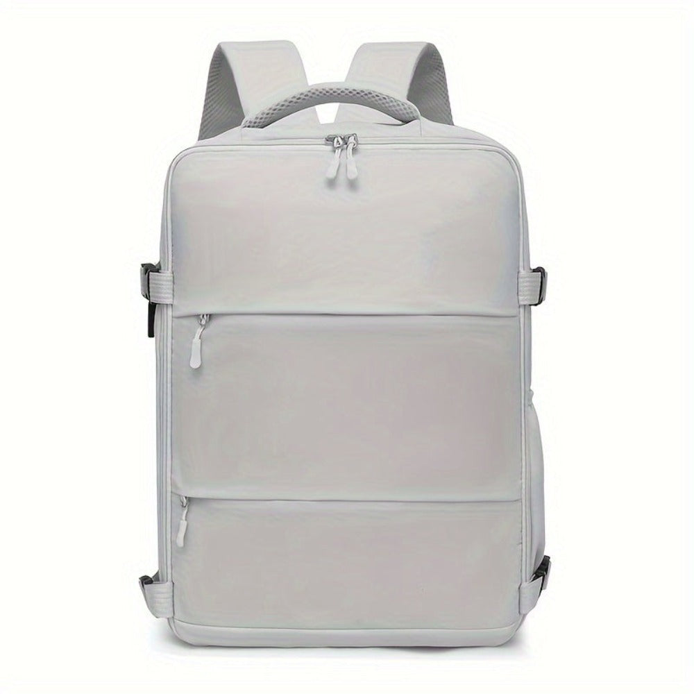 Mochila de Viaje Versátil para Mujer, Bolso Casual Estiloso y Multifuncional para Laptop, Mochila Deportiva para Exteriores con Compartimento para Zapatos