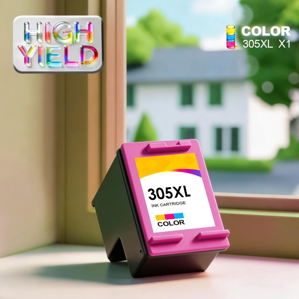 Cartuchos de tinta de alta capacidad 305XL 305 compatibles con impresoras HP Deskjet 2800e 2810e 2820e 2821e 2822e 2823e 2800 2810 2820 2821 2822 2823 4220e 4222e 4230e