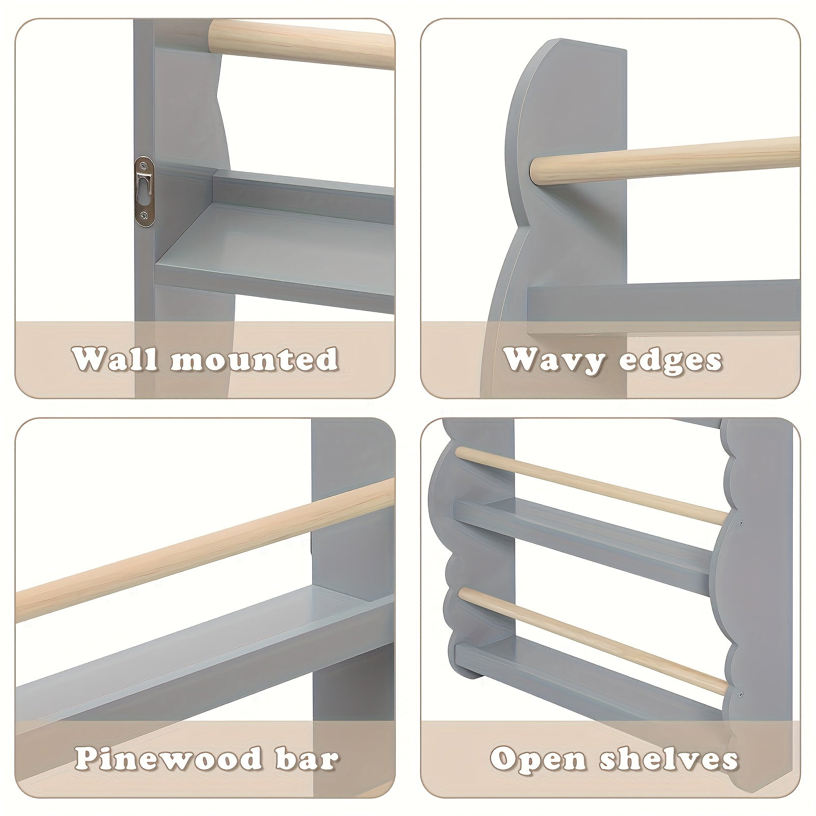 Librerías y estanterías | 1pc Estante Organizador de Libros con Estanterías para Almacenar Libros, Pino E1 MDF, Sala de Juegos o Sala de