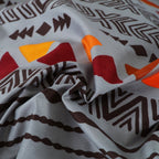 Juego de cama 4 piezas con funda elástica, (Funda de Edredón + Funda Protectora de Colchón + 1/2 Fundas de Almohada), Juego de Funda de Edredón 3-4 Piezas Estilo Nórdico de Color Sólido/Estampado, Ajustable para Camas de 90/105/135/150/180 cm, Regalo Navi