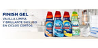 Gel Limpiador y Detergente para Lavavajillas Finish All in 1 Max Power - Pack de 3/4/5 (700 ml c/u, 105 lavados/140 lavados/175 lavados) - Eficiencia en Cada Lavado - Envase Puede Variar