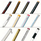 Espadas Katana Anime de Bambú de 104.14cm No Afiladas, Múltiples Estilos Incluyen Cinturón y Soporte para Espada, Regalo de Navidad Halloween, Accesorios de Cosplay para Disfraces de Personajes