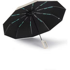 1 y 2 Especificaciones Opcionales, Paraguas Plegable con Hebilla Totalmente Automática, y Protección Solar, Adecuado Tanto para Hombres Como para Mujeres, Paraguas de Viaje, Con un Diámetro de 106cm/41.2 pulgadas Cuando Está Abierto, Robusto y Duradero, P