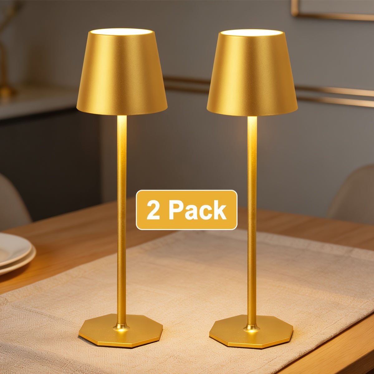 Lámpara de mesa para iluminación de dormitorio y escritorio | diseño funcional