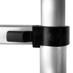 Escalera Telescópica de Acero Galvanizado Extensible y Plegable 2 a 4,4 Metros | Altura Ajustable por Peldaños con Cierre de Seguridad | Certificada EN131 para Uso Profesional y Doméstico | Base Antideslizante con Pies de Goma | Ideal para Reformas, Jardí