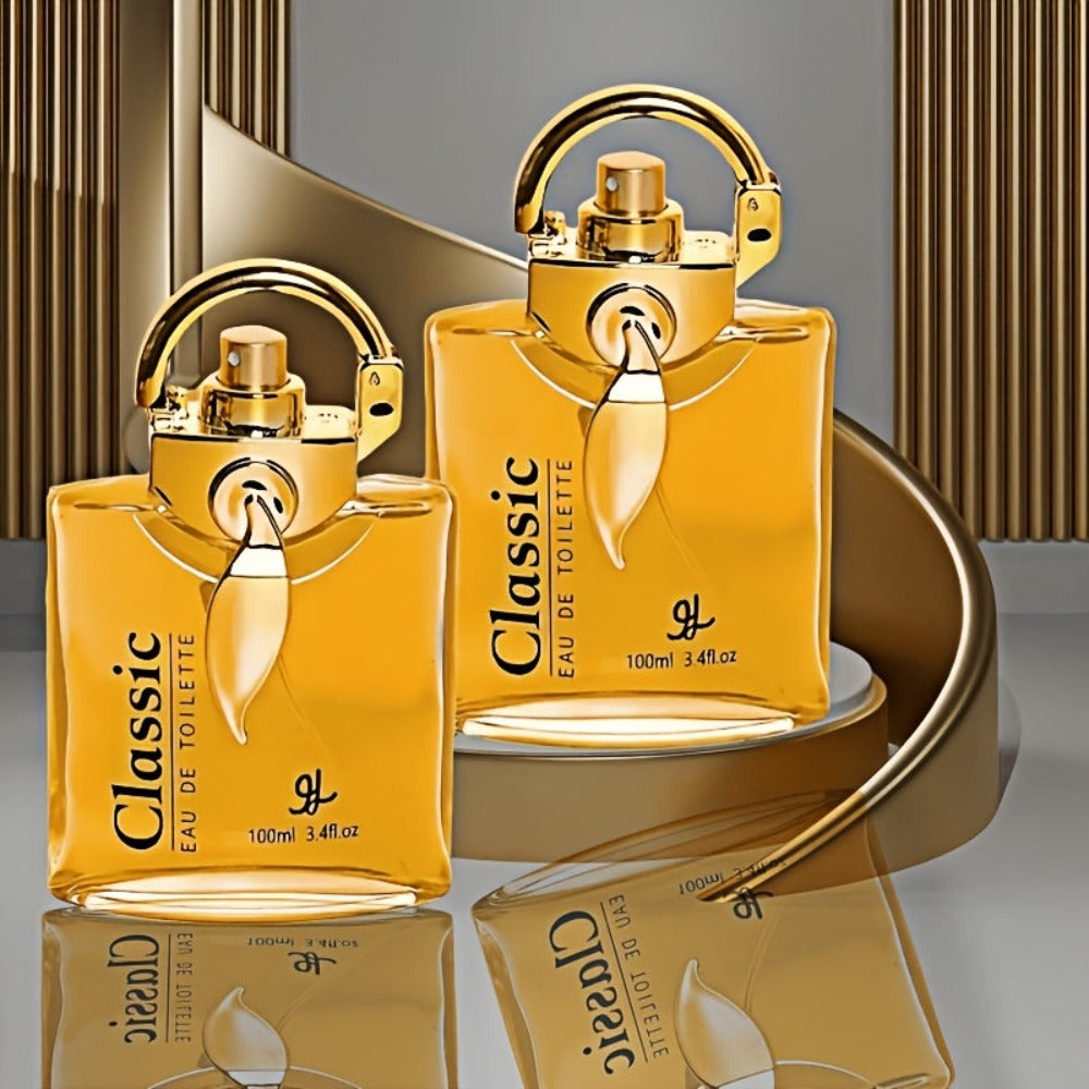 Este set incluye dos frascos de perfume unisex de la serie Árabe, con notas florales y amaderadas. Es vegano y diseñado para durar mucho tiempo, lo que lo convierte en una fragancia ideal para cualquier ocasión. Perfecto como regalo diario o de vacaciones