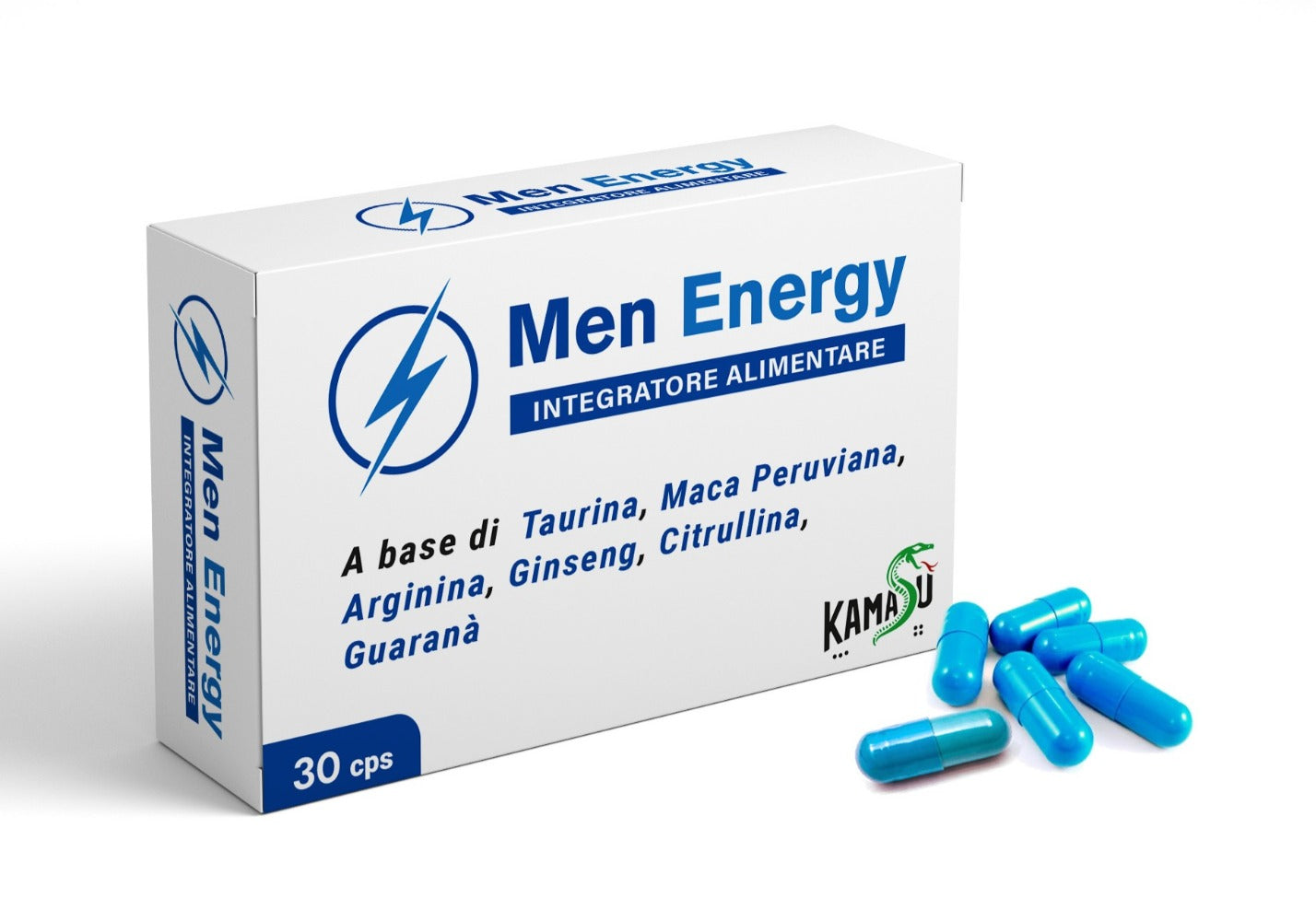 Suplemento Dietético para Hombres con Taurina, Maca Peruana, L-Arginina, L-Citrulina, Ginseng y Guaraná - Envío Rápido desde Almacén Local