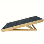 Rampa plegable para perros Portátil, rampa para mascotas Cuatro niveles de altura ajustables Escaleras para gatos y perros grandes Pasos antideslizantes para camas, sofás o coches Escalera para mascotas Carga máxima 100kg 100x40x60cm