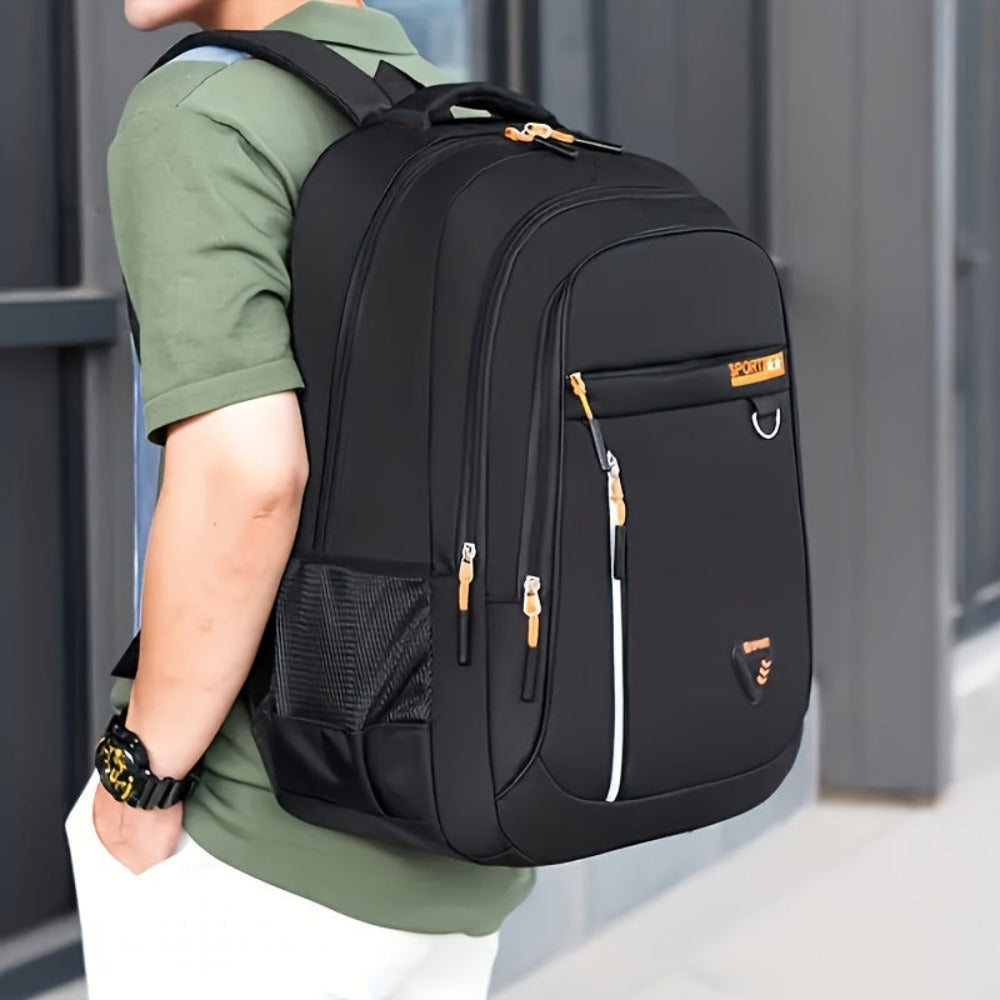 Mochila de Viaje de Gran Capacidad Resistente al Desgaste y Reducción de Carga para Hombre y Mujer, Estilo Otoño Invierno, Regalo de Navidad, Bolso para Laptop Estudiante, Viaje, Desplazamiento, Escuela