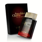 LASTAR Colonia para Hombres Ámbar y Especiado, Eau De Parfum Intenso con Acorde de Toffee y Madera de Ámbar, Mezcla de Cardamomo Vibrante con Acorde de Toffee, Infundido con Madera de Ámbar, Fragancia Sofisticada y Potente de Larga Duración. 100ml, Regalo
