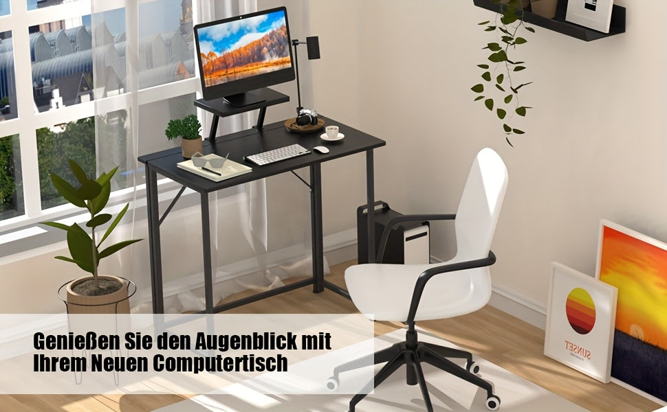 Mesa plegable y ajustable para portátil para oficina en casa y estudio