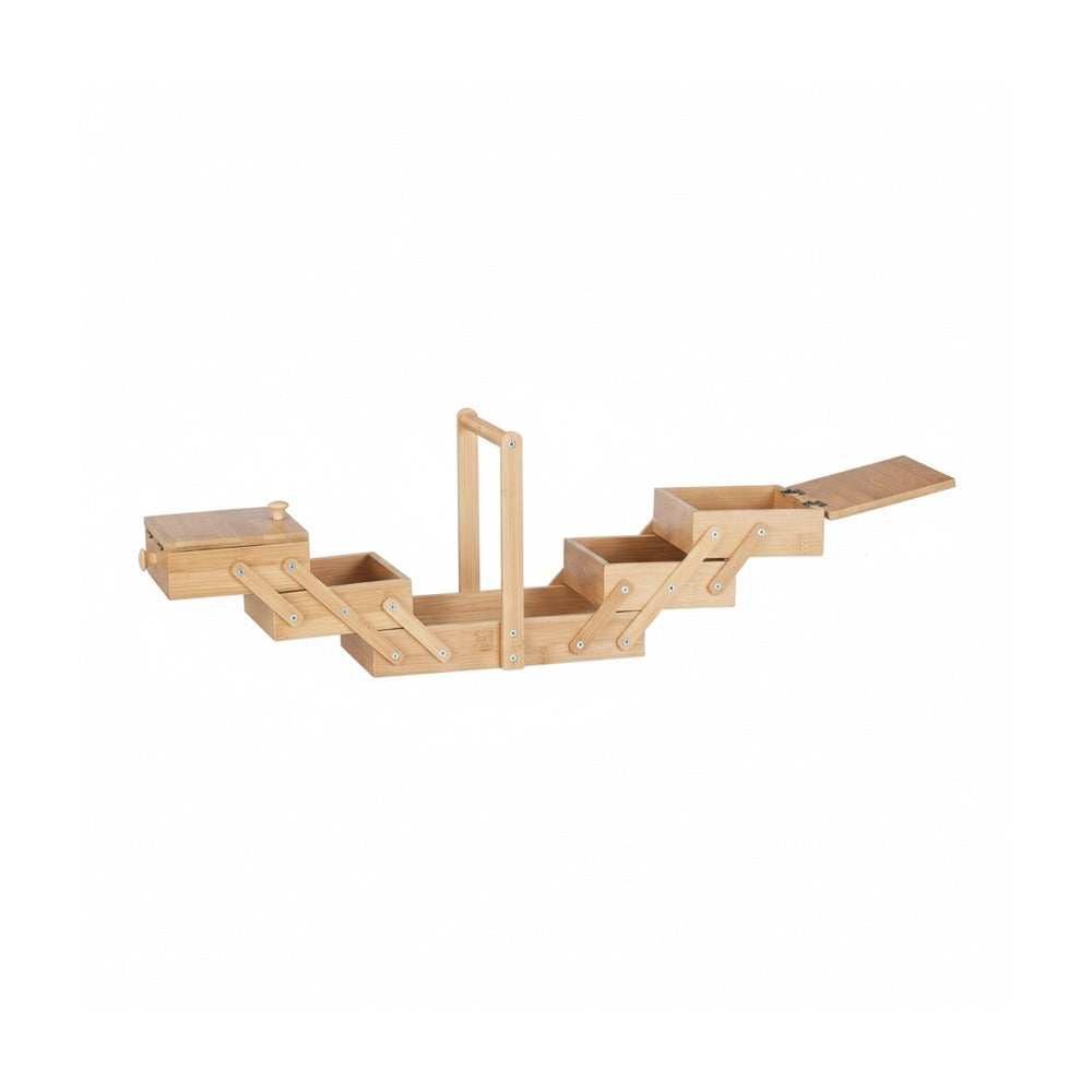 Caja de costura natural - 24 X 20 X 13.5 Cm