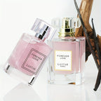 Un set de perfumes de fragancia floral LASTAR, 2 frascos, con aroma duradero, que deja una fragancia persistente en el cuello y los pulsores, adecuado para uso diario, negocios, viajes y otras ocasiones. Es un regalo ideal para fiestas, celebraciones o va