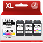 Cartucho de tinta | Paquete Multipack de Repuesto para Cartucho de Impresora Canon 545 546 XL, Compatible con Pixma MX495 TR4550 TR4551 MG2550s