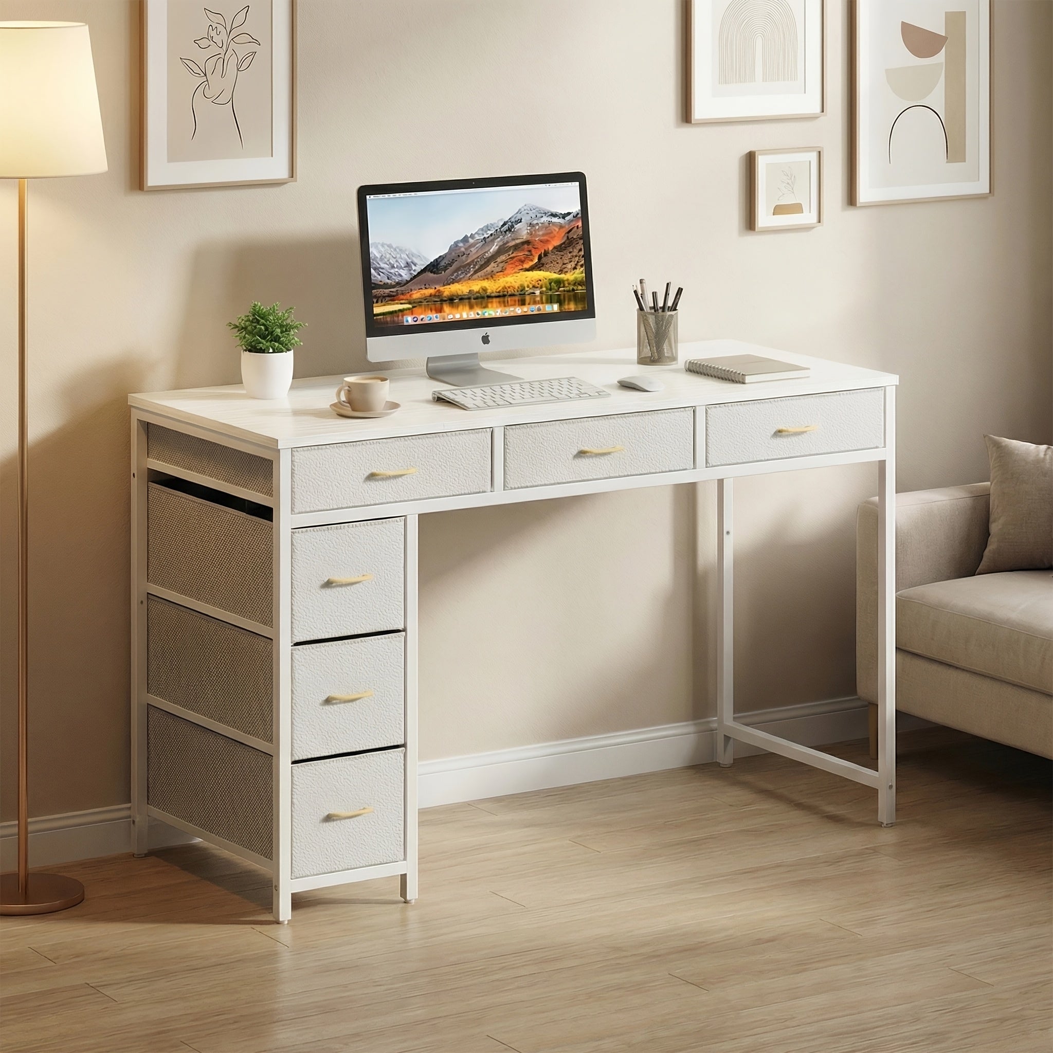 Escritorio para teletrabajo y estudio | 119.99 cm