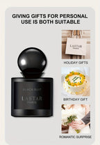 Fragancia Duradera para Hombre con un Aroma Fresco de Limón, Combinada con Patchouli Clásico y Ámbar, Mascar eficazmente los Olores y Proporciona Frescura Duradera. Ideal para Uso Diario, Fiestas, Viajes y Como Regalo para Cumpleaños o Días Festivos como