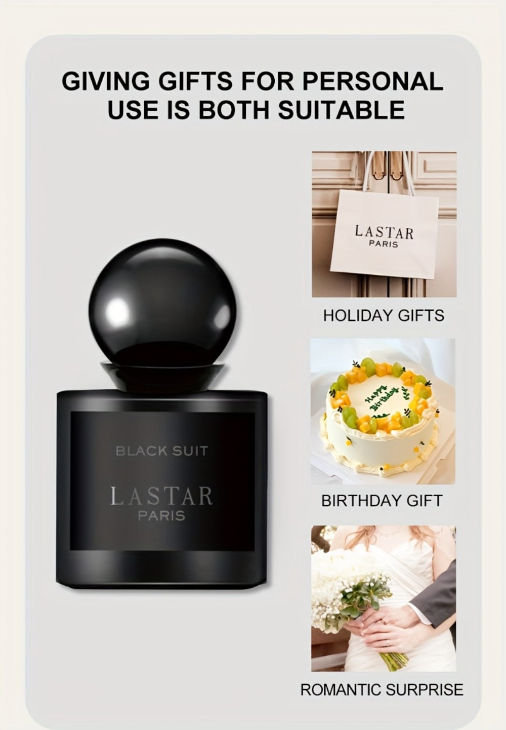 Fragancia Duradera para Hombre con un Aroma Fresco de Limón, Combinada con Patchouli Clásico y Ámbar, Mascar eficazmente los Olores y Proporciona Frescura Duradera. Ideal para Uso Diario, Fiestas, Viajes y Como Regalo para Cumpleaños o Días Festivos como